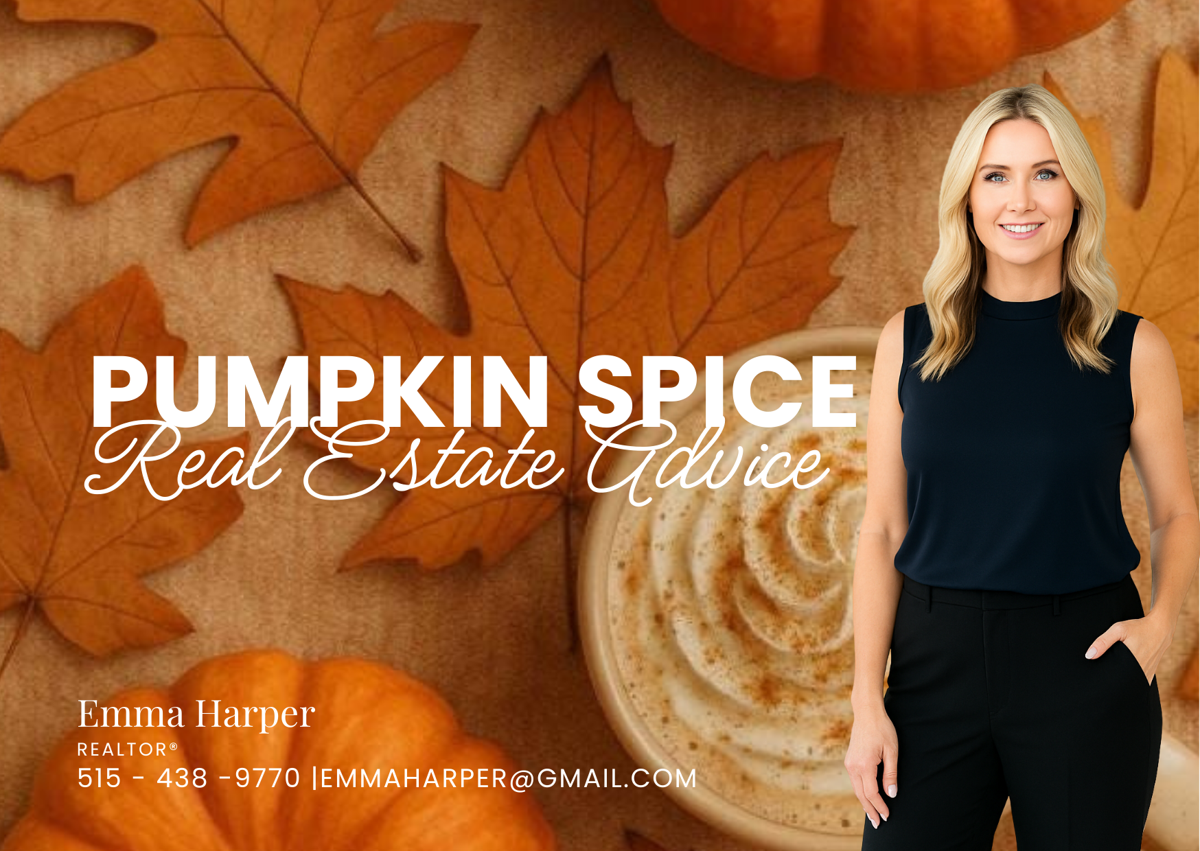 Pumpkin Spice Postcard